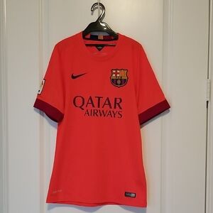 FC Barcelona Nike Dri-Fit Soccer Jersey Size S